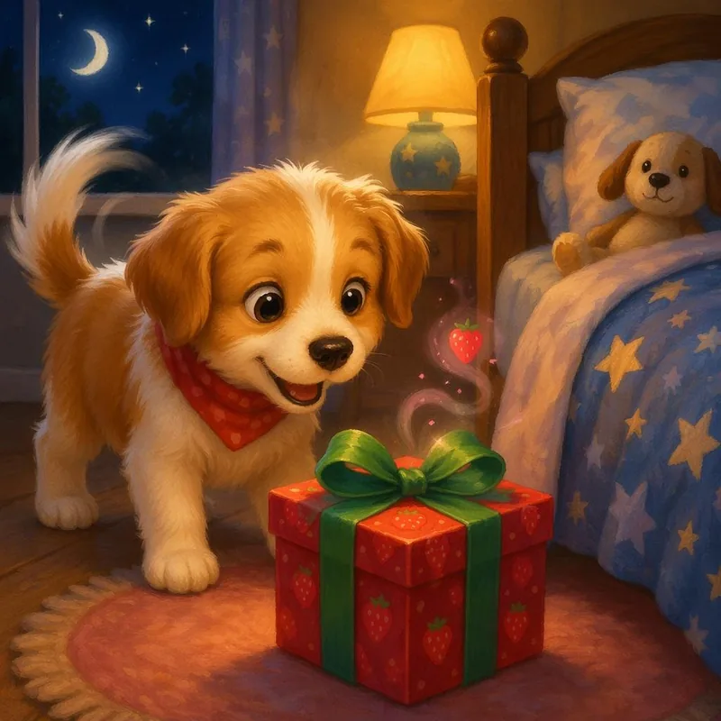 Illustration for The Tumbleberry Gift