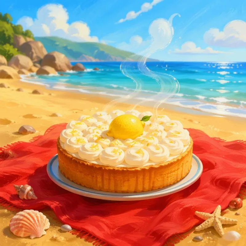Illustration for La Tarta del Cielo Azul