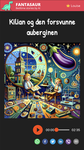 Story in Norwegian